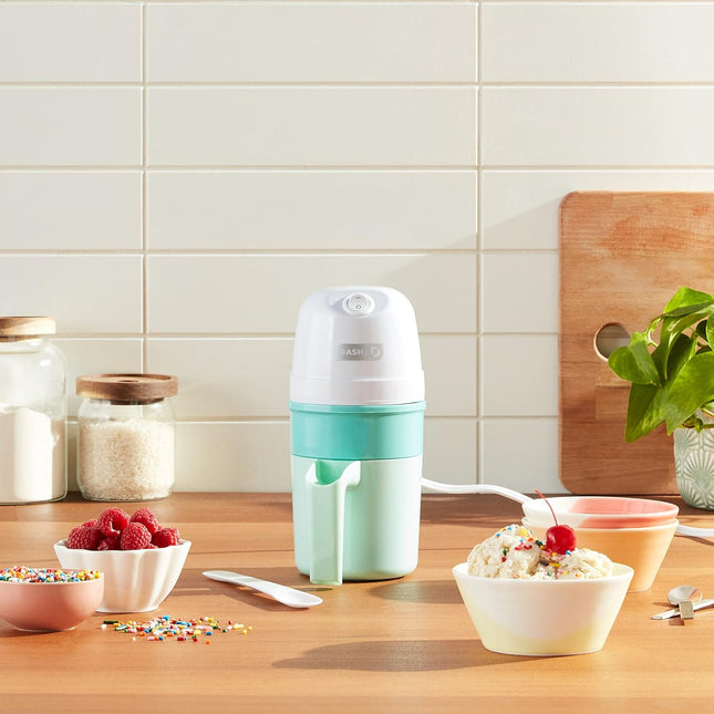 My Pint Ice Cream Maker Single Serve Frozen Dessert Machine Aqua
