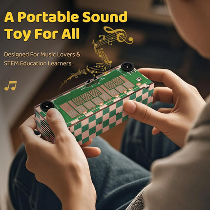 Build Your Own Musical Instrument Kit, STEM Toy for Ages 8-13, Fun Music Gift