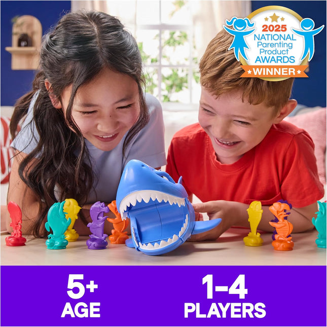 Shark Strike Bowling Game with Jaw-Chomping Action for Kids Ages 5+