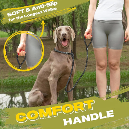 Durable Slip Lead Dog Leash 6FT Heavy Duty Reflective Rope Training Lead