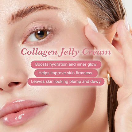 Collagen Jelly Cream – Niacinamide & Hydrolyzed Collagen, 24H Glow