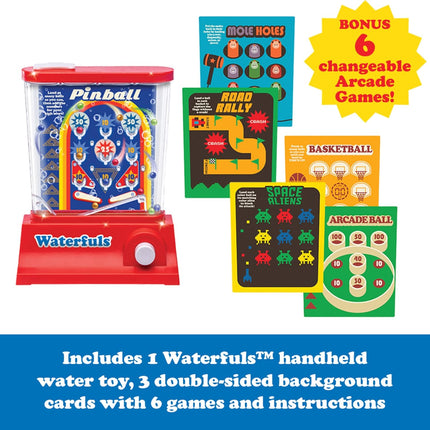 Original Waterfuls Classic Handheld Water Game, Retro Travel Toy for Kids 3+