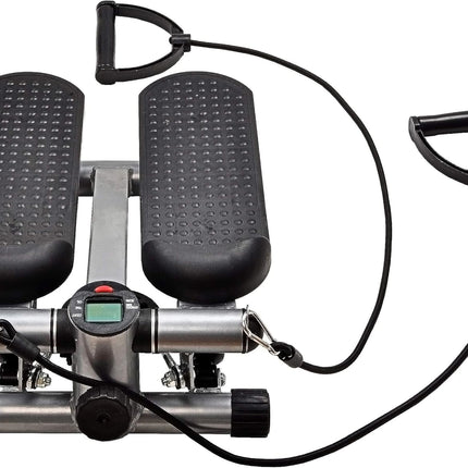 Pre Assembled Mini Stair Stepper with Resistance Bands Adjustable Exercise