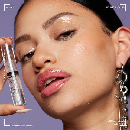 Butter Gloss Sugar Glass Clear Lip Gloss Non Sticky Professional Makeup