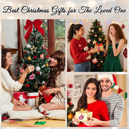 Pink Lips Lipstick Christmas Ornament – Sexy Makeup Tree Decoration for Holiday Style