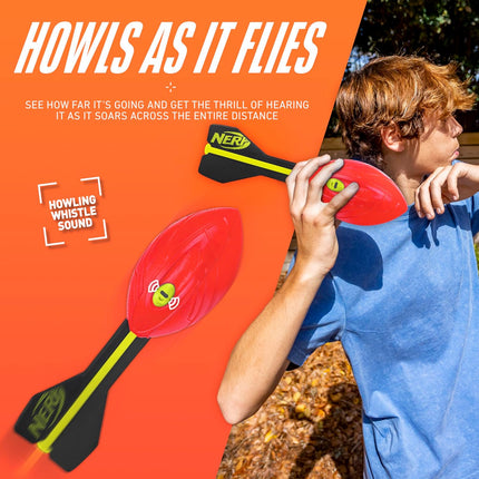 Vortex Aero Howler Foam Ball – Long-Distance Whistling Football for Kids