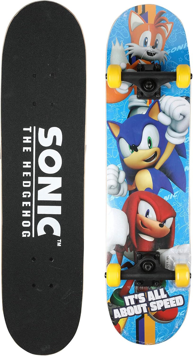 31 Inch Maple Skateboard 9 Ply Deck with ABEC 5 Bearings Outdoor Sport