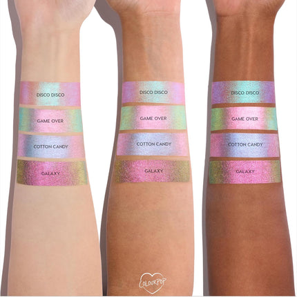 Multichrome Cream Eyeshadow Stick, Long-Lasting Color, Built-In Sharpener, Cotton Candy