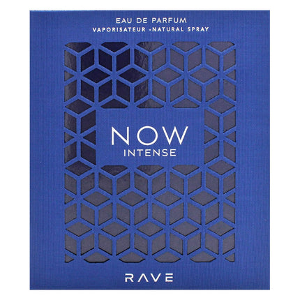 Rave Now Intense Perfume for Men 100ml Eau de Parfum Spicy Woody Fragrance