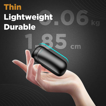 2-Pack Rechargeable Hand Warmers – Portable USB 2-in-1 for Men, Women & Kids
