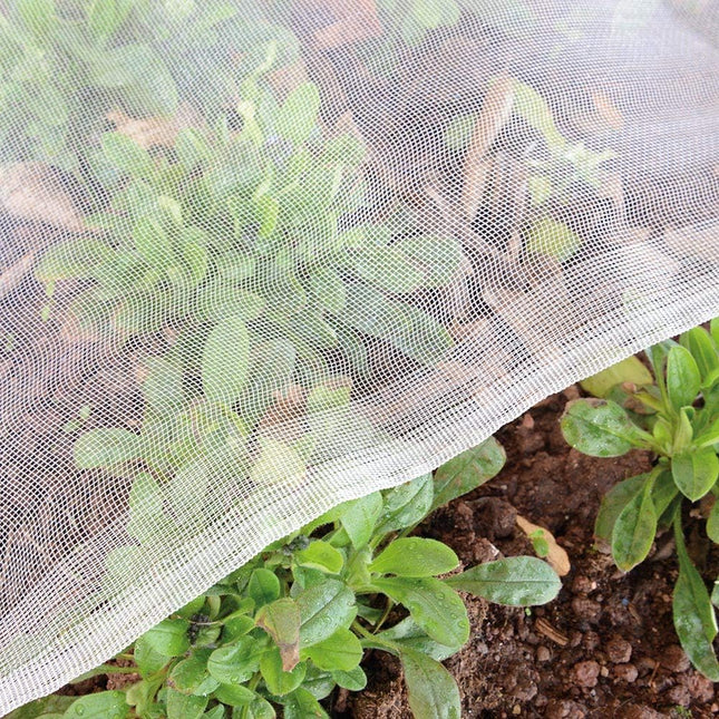4x10ft Garden Netting Pest Barrier Fine Mesh Bug Net for Plants Vegetables & Fruits