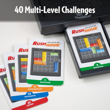 Rush Hour Traffic Jam Logic Game, STEM Toy for Kids 8+, Reasoning Skills