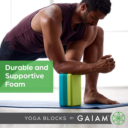 Yoga Block – Non-Slip EVA Foam, Supportive, Latex-Free, Soft & Durable