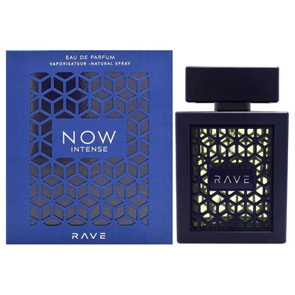 Rave Now Intense Perfume for Men 100ml Eau de Parfum Spicy Woody Fragrance