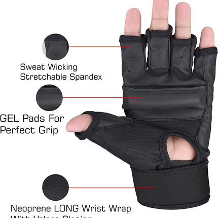 Boxing Punch Bag Gloves MMA Karate Mitts for Martial Arts Training