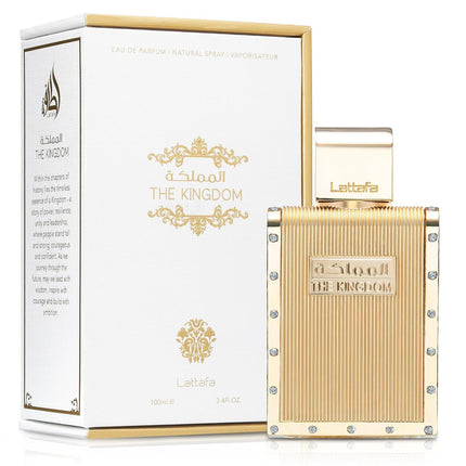 Lattafa The Kingdom Perfume for Men 100ml Eau de Parfum Sage Lavender Vanilla