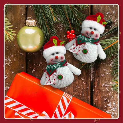 1PC Snowman Xmas Ornament – Hanging Decoration for Tree, Party & Home