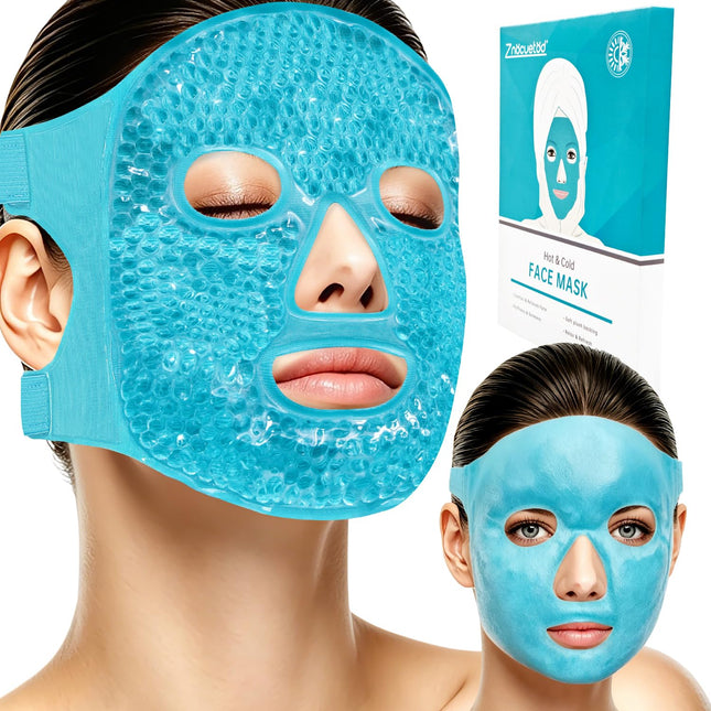 Cooling Gel Eye Mask for Facial Puffiness, Dark Circles and Post-Treatment Care