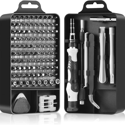 Precision 115-in-1 Screwdriver Kit – DIY, Computer, Phone, Watch & Eyeglasses