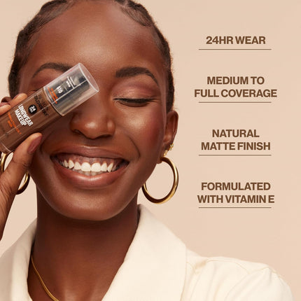 ColorStay Longwear Foundation 220 Natural Beige, SPF 15, Matte Finish, 1 Fl Oz