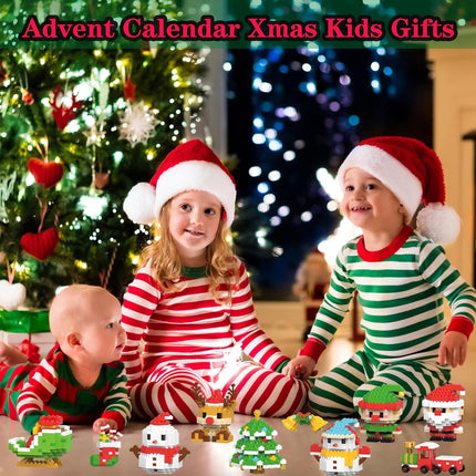 Christmas Reindeer Building Blocks – Compatible with Lego, Holiday Toy Gift for Kids