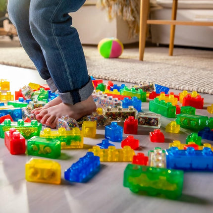 Stretchy Squishy Building Blocks Set 20 Pieces for Toddler Sensory Play
