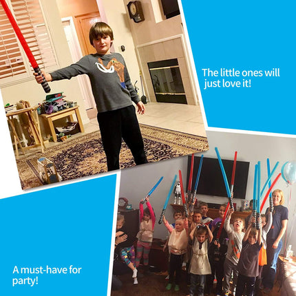 8-Pack Inflatable Light Saber Toys – Party Favors for Kids’ Birthdays & Cosplay