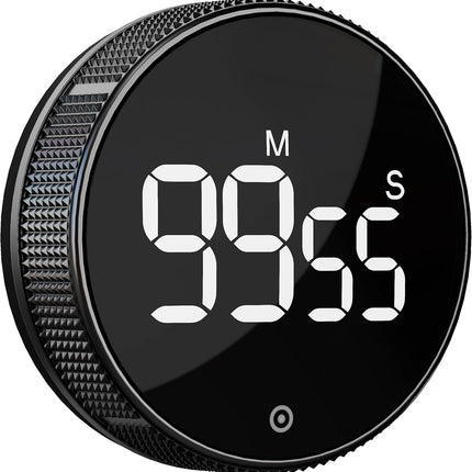 Smart Kitchen Timer with LED Display – Adjustable Volume & Brightness