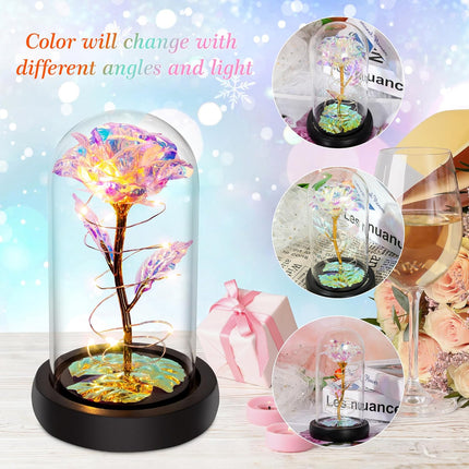 Birthday & Christmas Gifts for Her, Lighted Flowers for Women, Mom, Wife, Grandma