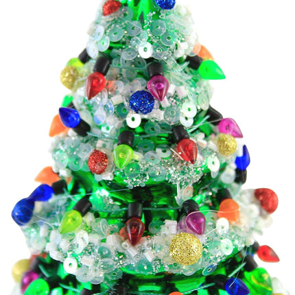 Noble Gems Glass Christmas Ornament – Beautiful Tree Design for Holiday Décor