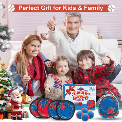 Toss and Catch Ball Game Set for Kids Outdoor Beach Yard Family Fun Toys