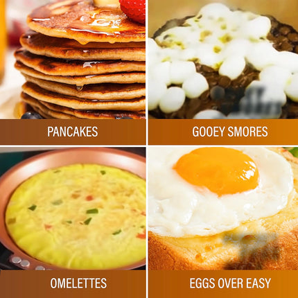 Pancake Griddle Pan – Double-Sided Nonstick for Fluffy Pancakes & Breakfast