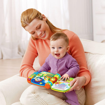 Toddler Musical Story Book Red Learning Toy with Fun Rhymes & Sounds