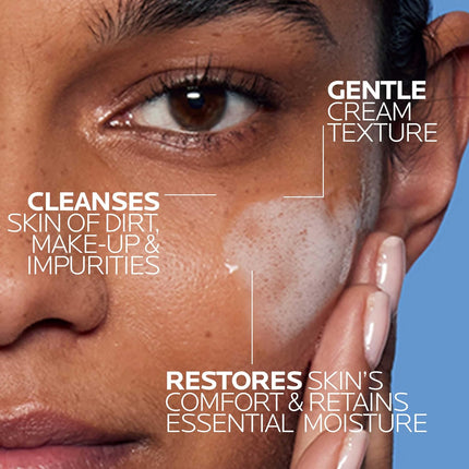 Toleriane Hydrating Face Cleanser – Niacinamide & Ceramides, Fragrance-Free