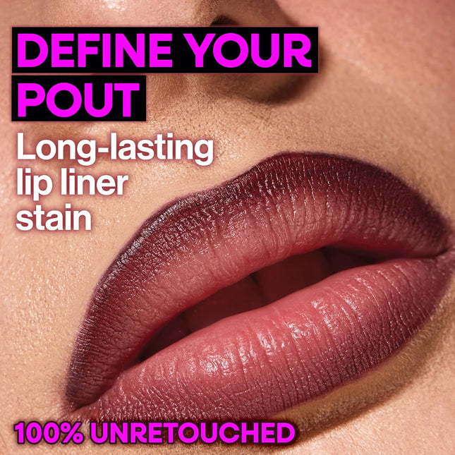 Perfect Pout Lip Liner Stain I'm Blushing Transfer Proof Vegan Lip Color