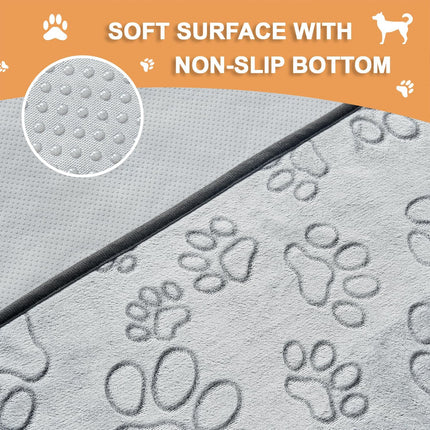 2-Pack Reusable Puppy Pads – Waterproof, Absorbent, Non-Slip Training Mats (18"x24")