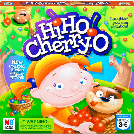 Hi Ho Cherry-O Board Game for Kids Ages 3+ Family Game 2-4 Players