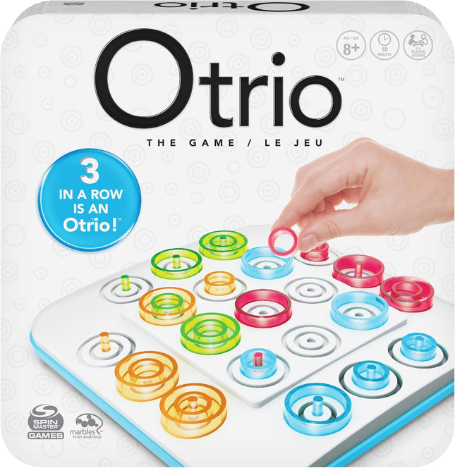 Spin Master Otrio Classic Strategy Game for Family Game Night Ages 8+