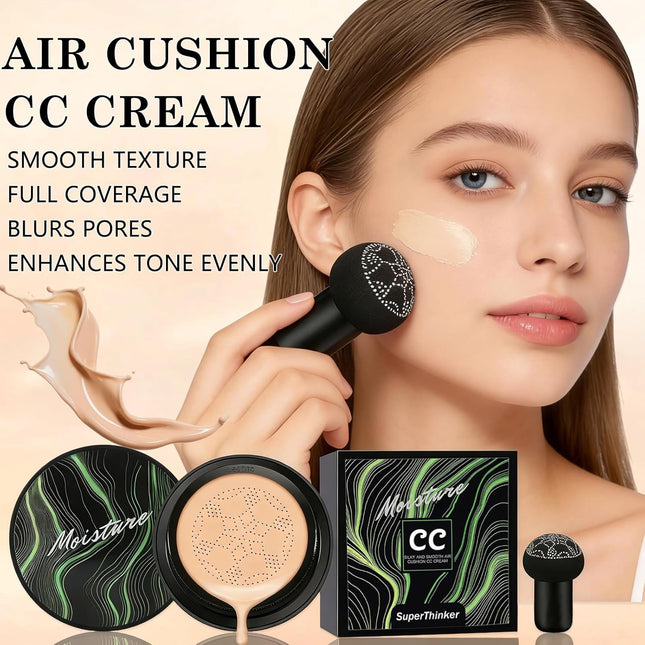 Air Cushion CC Cream – Full Coverage, Color Correcting, Natural Shade