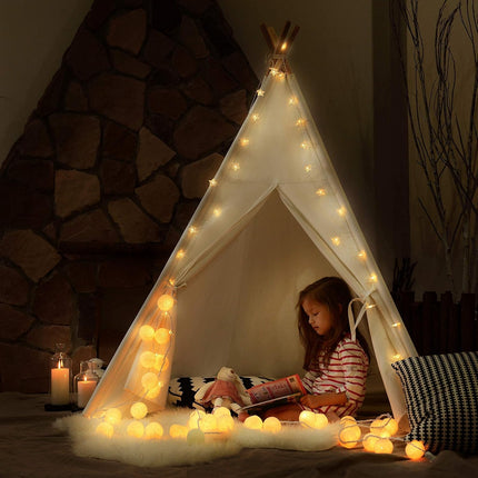 Star String Lights – 10Ft 20 LED Battery-Operated Fairy Lights, Waterproof for Indoor & Outdoor