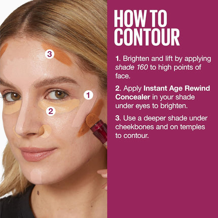 Instant Age Rewind Dark Circle Concealer – Multi-Use, Shade 110, 1 Count