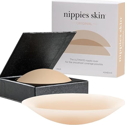 Reusable Silicone Nipple Covers for Women Sticky Pasties with Travel Case