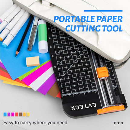 12-Inch Paper Cutter Trimmer – Slider for A4, Cardstock, Vinyl & Photos