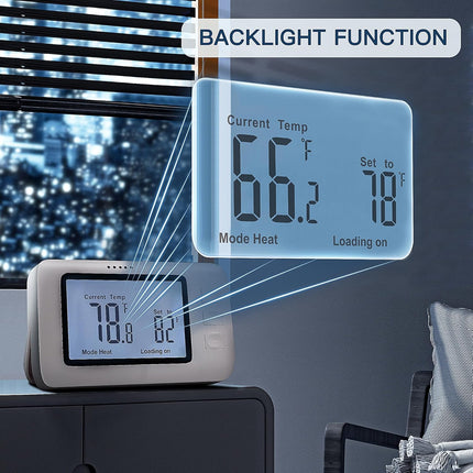 Smart Wireless Thermostat Plug for Accurate Home Temperature Control