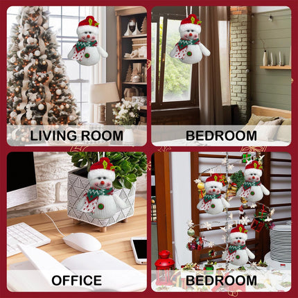 1PC Snowman Xmas Ornament – Hanging Decoration for Tree, Party & Home
