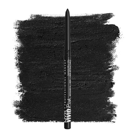 Creamy Black Mechanical Eye Pencil for Long-Lasting, Precise Eyeliner Look