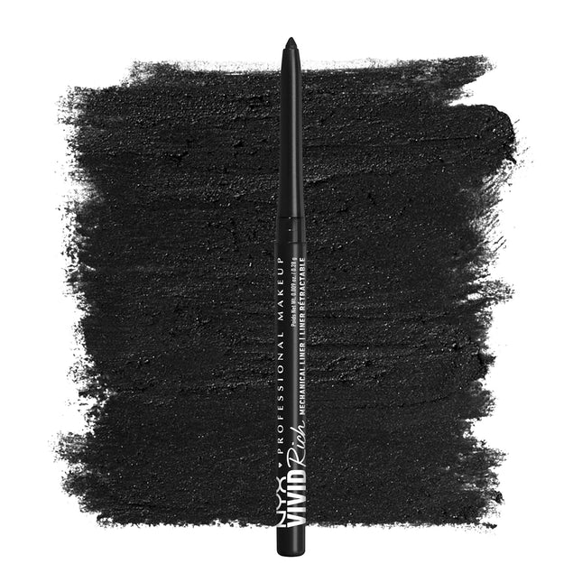 Creamy Black Mechanical Eye Pencil for Long-Lasting, Precise Eyeliner Look