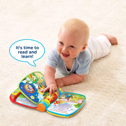 Toddler Musical Story Book Red Learning Toy with Fun Rhymes & Sounds