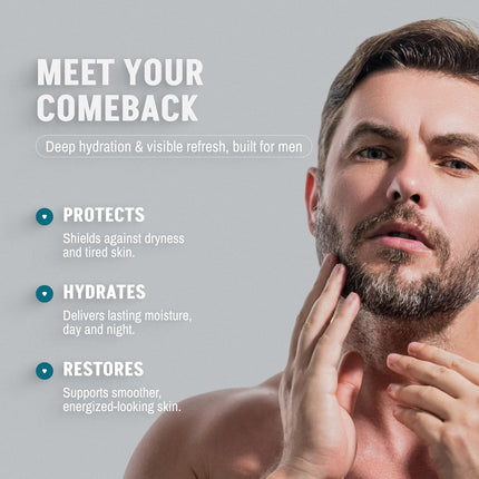 Wrinkle Defense Beef Tallow Balm for Men – Hydrating Anti-Aging Face Cream