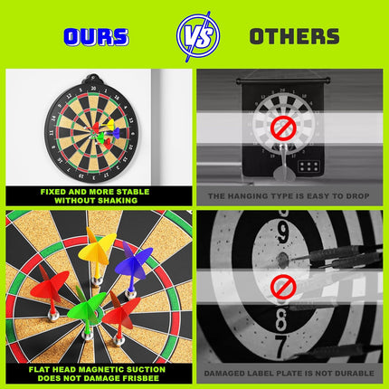 Magnetic Dart Board Toy – Christmas & Birthday Gift for Boys 3–12